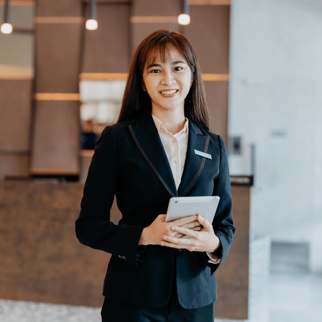 Property owner exploring professional property management support