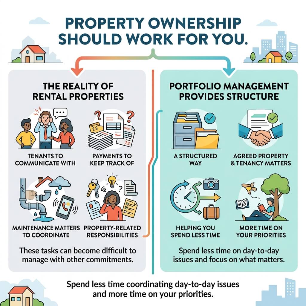 Residential property representing long-term property ownership
